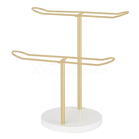 2-Tier T Shaped Iron Hair Band Display Stands PW-WGA11D5-01-1