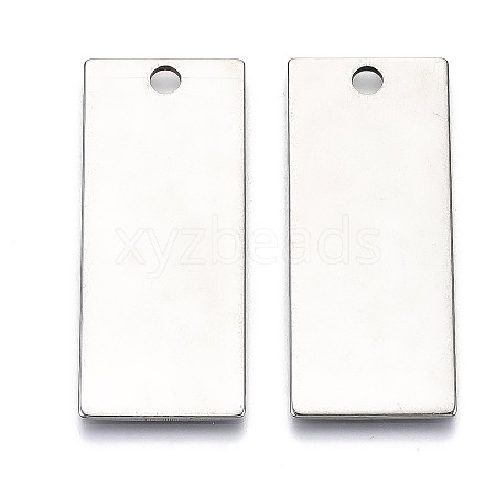 Tarnish Resistant 201 Stainless Steel Pendants STAS-N095-004B-01-1