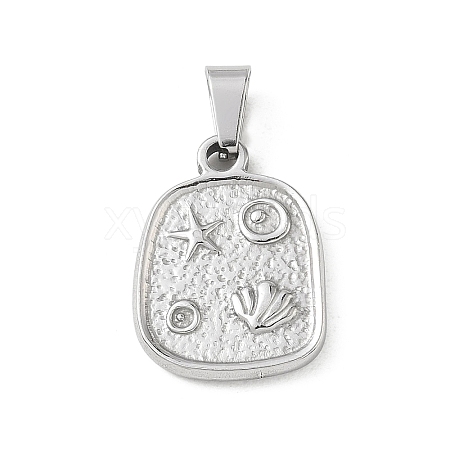 304 Stainless Steel Pendants SA-CBA34D4-03B-P-1