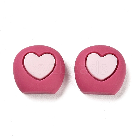 Cute Opaque Resin Cabochons RESI-E052-03E-1