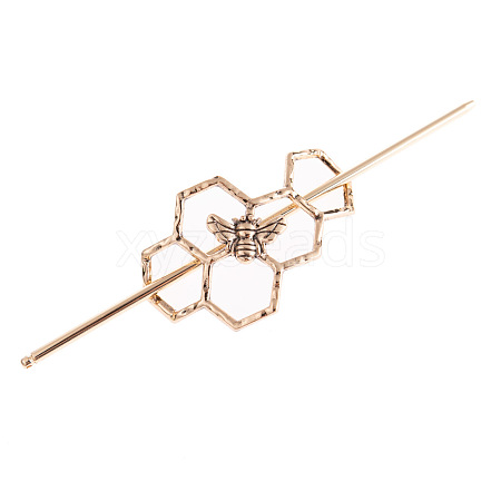 Alloy Hair Sticks OHAR-PW0001-376AG-1