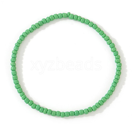 Glass Seed Beads Stretch Bracelets ZE8223-18-1