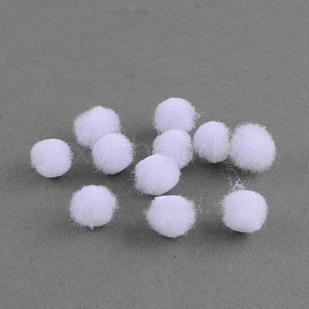 DIY Doll Craft Pom Pom Yarn Pom Pom Balls AJEW-S006-15mm-01-1