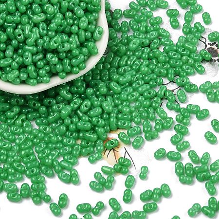 Baking Paint Glass Seed Beads SEED-L011-09A-02-1