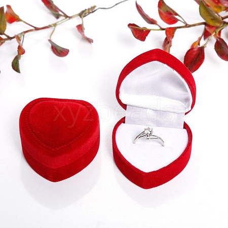Valentine's Day Velvet Ring Storage Boxes LS-PW-WG79222-06-1