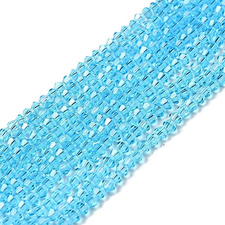 Imitation Austrian Crystal 5301 Bicone Beads GLAA-S026-3mm-06-1