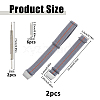 Nylon Watch Bands AJEW-WH0643-117C-2