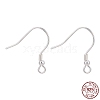 925 Sterling Silver Earring Hooks STER-M031-02S-6