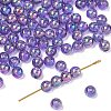 Eco-Friendly Transparent Acrylic Beads PL732-10-1