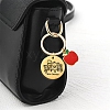 Alloy Enamel & 201 Stainless Steel Keychain KEYC-YW00091-01-5