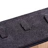 T-Bar Microfiber Cloth Ring Display Stands RDIS-I002-01B-3