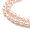 Natural Cultured Freshwater Pearl Beads Strands PEAR-P062-01G-4