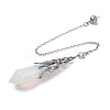 Opalite Pointed Dowsing Pendulum Big Pendants G-H285-06P-A26-1