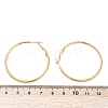 201 Stainless Steel Hoop Earrings EJEW-F188-24G-B-3