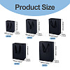 10Pcs 5 Sizes Kraft Paper Gift Shopping Bags Set ABAG-TA0002-23D-4