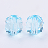 Transparent Acrylic Beads TACR-Q256-8mm-V38-2