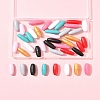 40 Sets 8 Colors Plastic Breakaway Clasps KY-FS0001-37-8