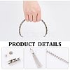 DIY Iron Tote Drawstring & Bag Handle Kits FIND-WH0036-55P-4