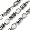 Tarnish Resistant 304 Stainless Steel Chains CHS-Q005-03P-1