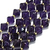 Natural Amethyst Beads Strands G-I376-C15-01-1