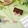 5Pcs Glass Beaded Pendants FIND-TA0009-10-6