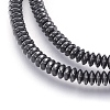 Non-magnetic Synthetic Hematite Beads Strands X-G-I208-03-A-4x1mm-2