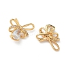 Brass Micro Pave Cubic Zirconia Pendants KK-Z136-58G-03-2