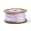 30M Segment Dyed Macrame Cotton Cord OCOR-T018-01M-1