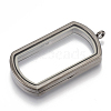 Alloy Magnetic Locket Big Pendants PALLOY-T052-17-3