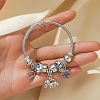 Alloy Beads European Bangles FS-WG24546-01-2
