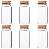 Glass Jar Glass Bottles Bead Containers AJEW-SP0003-91A-1