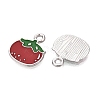 Alloy Enamel Pendants ENAM-Q003-11P-2