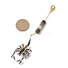 Scorpion Glass Seed Beads Pendant Decoration HJEW-MZ00121-5