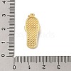 Brass Micro Pave Cubic Zirconia Pendants KK-R100-10G-02-3