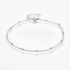304 Stainless Steel Anklets AJEW-H013-04P-1