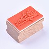 Wooden Stamps AJEW-WH0085-A01-2