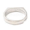 Rack Plating Brass Adjustable Ring for Women RJEW-Q770-27P-2