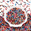 Baking Paint Glass Seed Beads SEED-N007-02G-2