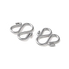 304 Stainless Steel S-Hook Clasps STAS-Z124-04B-P-2