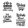 Translucent PVC Self Adhesive Wall Stickers STIC-WH0015-061-1