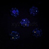 Acrylic Handmade Polymer Clay Rhinestone Beads FIND-Z036-01G-1