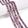 Natural Lepidolite Beads Strands G-N342-140-4