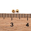 Glossy Brass Round Spacer Beads KK-WH0055-01LG-3