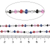 304 Stainless Steel Enamel Twisted Chains STAS-R100-40P-03-2