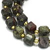 Natural Dragon Blood Beads Strands G-I376-D50-01-3