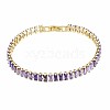 Cubic Zirconia Classic Tennis Bracelet X-ZIRC-S067-073E-NF-1