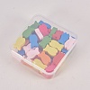  50 Pcs Mixed Color Fish Wood Beads Gifts Ideas for Children's Day WOOD-PH0002-08M-LF-5