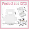 Foldable Creative Kraft Paper Mailer Boxes with Visible Window CON-WH0113-08A-03-2