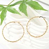 201 Stainless Steel Hoop Earrings EJEW-Q026-16G-D-1