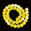 Frosted Transparent Glass Beads Strands LS-GLAA-T032-T10mm-MBB12-2
